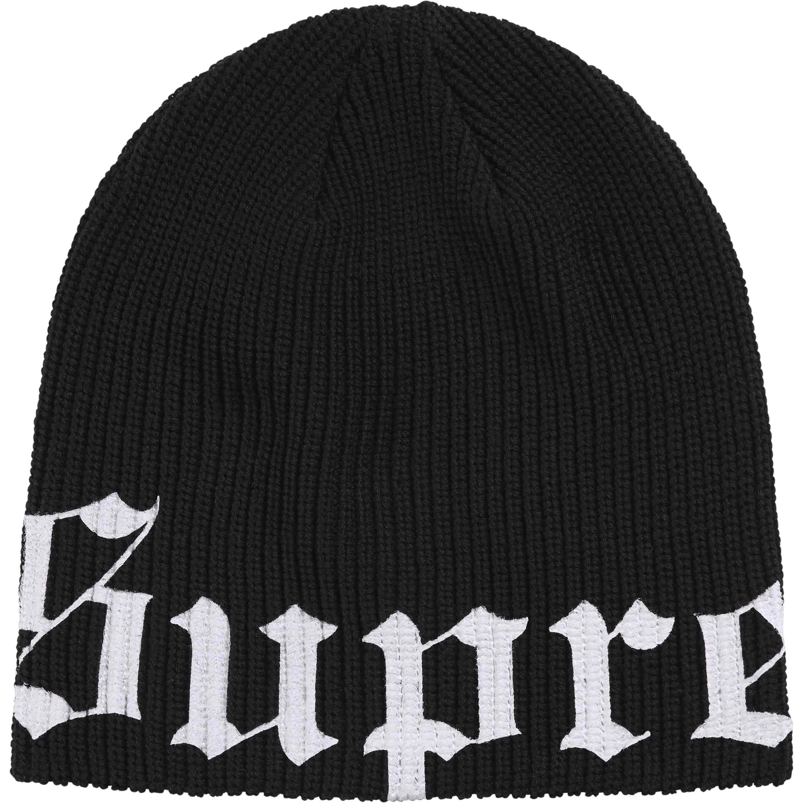 Old English Printed Beanie view 3